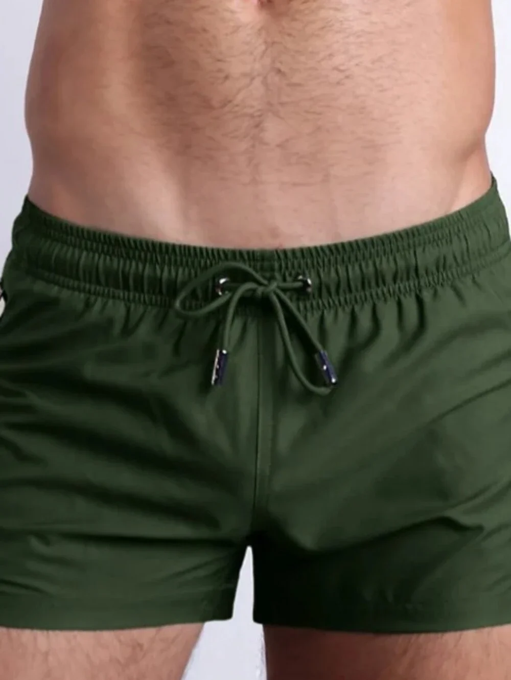 Bang Of Miami Alpha Green Mens Poolside Shorts. Size Medium